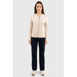 Reißverschluss-Sweatshirt Strick Harcour Amelie