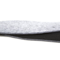 Filzsohlen Back On Track Schwarz