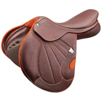 Bates Victrix Cair Sattel Havanna / Orange