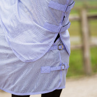 Fliegendecke mit abnehmbarem Halsteil Imperial Riding Reese Silbergrau