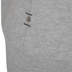 Damen-Sweatshirt Ona Flags & Cup Meliertes Grau