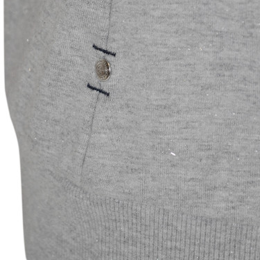 Damen-Sweatshirt Ona Flags & Cup Meliertes Grau