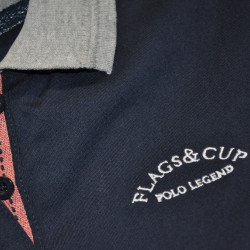 Damen-Poloshirt Santa Lucia Flags & Cup Damen-Poloshirt Santa Lucia Flags & Cup