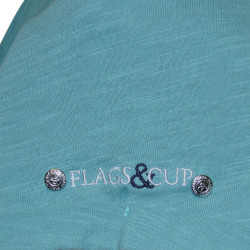 Damen-T-Shirt Amaluza Flags & Cup Celadongrün Grün Damen-T-Shirt Amaluza Flags & Cup Celadongrün Grün