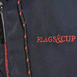 Herrenblouson Ambo Flags & Cup Marineblau Herrenblouson Ambo Flags & Cup Marineblau