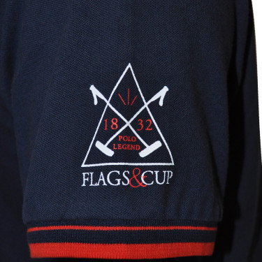 Kinder-Poloshirt Oyon Flags & Cup Kinder-Poloshirt Oyon Flags & Cup