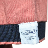 Kinder-Poloshirt Cusca Flags & Cup Altrosa Kinder-Poloshirt Cusca Flags & Cup Altrosa