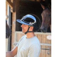 Mips-Helm Flex-on Armet schwarz mit Visier Unisex Dark Kinnriemen schwarz Mips-Helm Flex-on Armet schwarz mit Visier Unisex Dark Kinnriemen schwarz