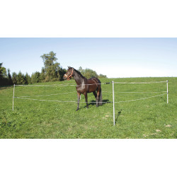 Bausatz für abbaubaren Paddock-Zaun AKO 7 x 7 m Bausatz für abbaubaren Paddock-Zaun AKO 7 x 7 m