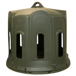 Heuraufe mit Glocke Kerbl für Rundballen