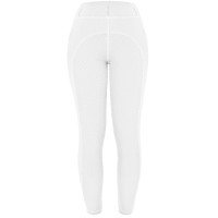 Gefütterte Fleece-Reitleggings Riding World Volga Damen Grüngrau Gr&amp;amp;amp;uuml;n