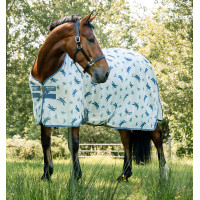 Fliegendecke Horseware Amigo Bug Rug XL Plus Silber / Titan-Grau / Silber