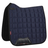 LeMieux Carbon Mesh Square Dressur Schabracke Marineblau