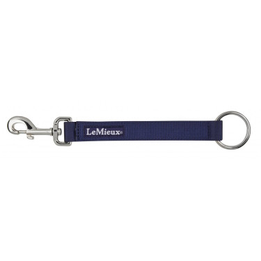Gurt mit Karabinerhaken LeMieux Hook & Loop Marineblau