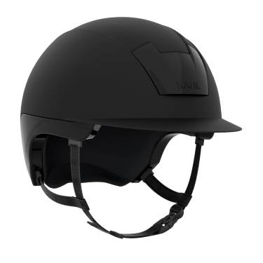 Kask Kooki Reithelm mit hellbraunem Kinnriemen