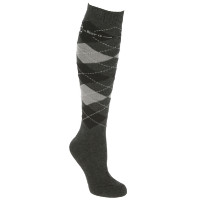 Reitsocken Covalliero Brescia Anthrazit / Grau