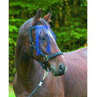 Fliegenstirnband Covalliero Schwarz Fliegenstirnband Covalliero Schwarz