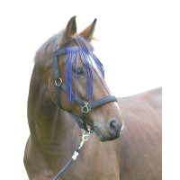 Fliegenstirnband Covalliero Blau