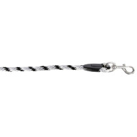 Longierleine Covalliero Mustang Silber / Schwarz / Weiß Longierleine Covalliero Mustang Silber / Schwarz / Weiß