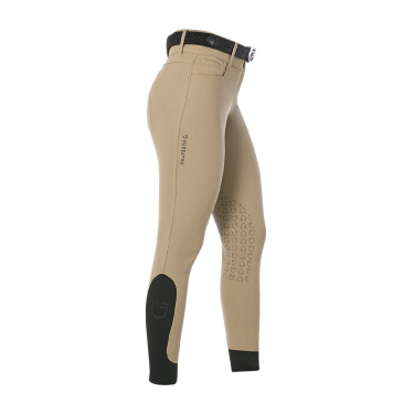 Damen-Reithose Equestro, Knie-Grip, High Waist