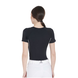 Damen-Trainings-Funktionsshirt Slim Fit Equestro
