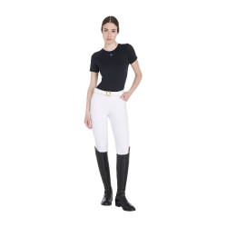 Damen-Trainings-Funktionsshirt Slim Fit Equestro