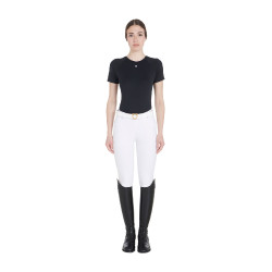 Damen-Trainings-Funktionsshirt Slim Fit Equestro