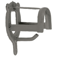 Trensenhalter Kerbl Metall Economic Grau Trensenhalter Kerbl Metall Economic Grau