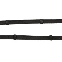 Rutschfeste Zügel Covalliero 3 m Schwarz