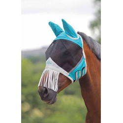 Fliegenschutzmaske mit Fransen Nase Shires FlyGuard Pro