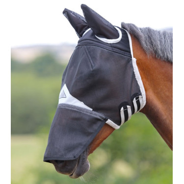 Weide-Fliegenschutzmaske langlebig Shires Nase und Ohren FlyGuard Pro Weide-Fliegenschutzmaske langlebig Shires Nase und Ohren FlyGuard Pro