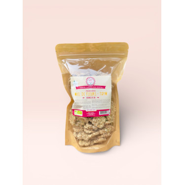 Happy Crackers Leinsamen-Cracker Honig-Thymian
