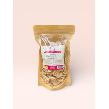 Leinsamen-Cracker Happy Crackers säuerliche Äpfel