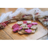 Leinsamen-Cracker Happy Crackers säuerliche Äpfel