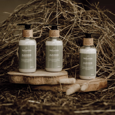 Erfrischendes Massagegel Nellumbo