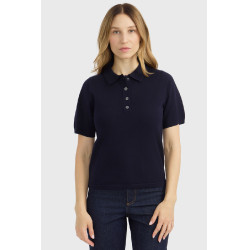 Damen-Polo-Pullover Harcour Cherry
