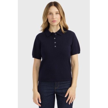 Damen-Polo-Pullover Harcour Cherry