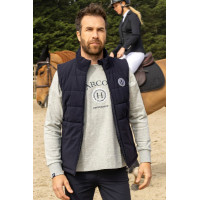 Ärmellose Weste Harcour Pona Herren Marine / Weiß Blau