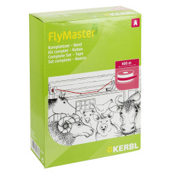 Komplettset Fliegenfängerstreifen FlyMaster Kerbl 400 m Komplettset Fliegenfängerstreifen FlyMaster Kerbl 400 m