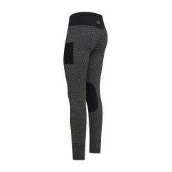 Reitleggings Imperial Riding Diamond Bubble Kneegrip