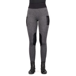 Reitleggings Imperial Riding Diamond Bubble Kneegrip