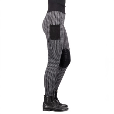 Reitleggings Imperial Riding Diamond Bubble Kneegrip