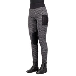 Reitleggings Imperial Riding Diamond Bubble Kneegrip