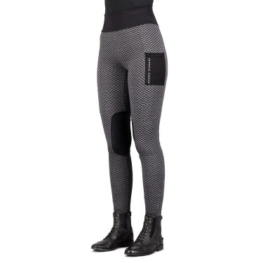 Reitleggings Imperial Riding Diamond Bubble Kneegrip