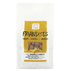 Hippo-Tonic Bonbons für Pferde mit Bananen- und Karottengeschmack Hippo-Tonic Bonbons für Pferde mit Bananen- und Karottengeschmack