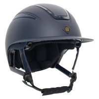 Imperial Riding Olania Deluxe Reithelm mit großem Visier Marineblau