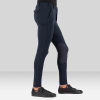 Reithose Euro-star Gabriel Grip Connect Knee Nacht Marineblau