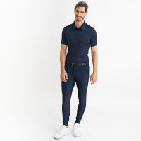 Reithose Euro-star Gabriel Grip Connect Knee Nacht Marineblau