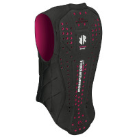 Komperdell Junior Rückenprotektor Schwarz / Fuchsia