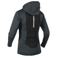 Sweat dorsale Komperdell Noir / gris